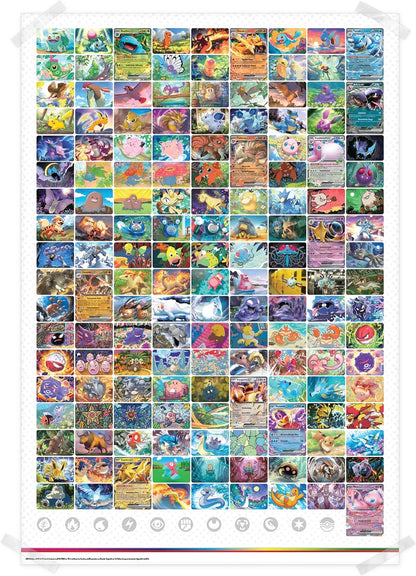 Pokémon Karmesin & Purpur Pokemon 151 - Poster Kollektion DE (Deutsch)