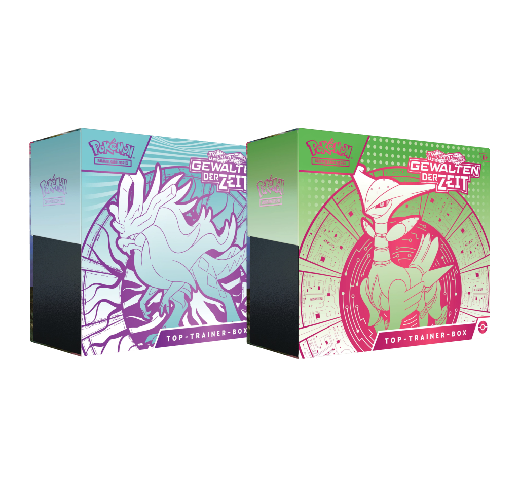 Pokémon KP05 Gewalten der Zeit Top - Trainer Box DE (Deutsch)