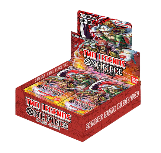 One Piece OP-08 Two Legends Booster Display EN - Ab 13.09.2024