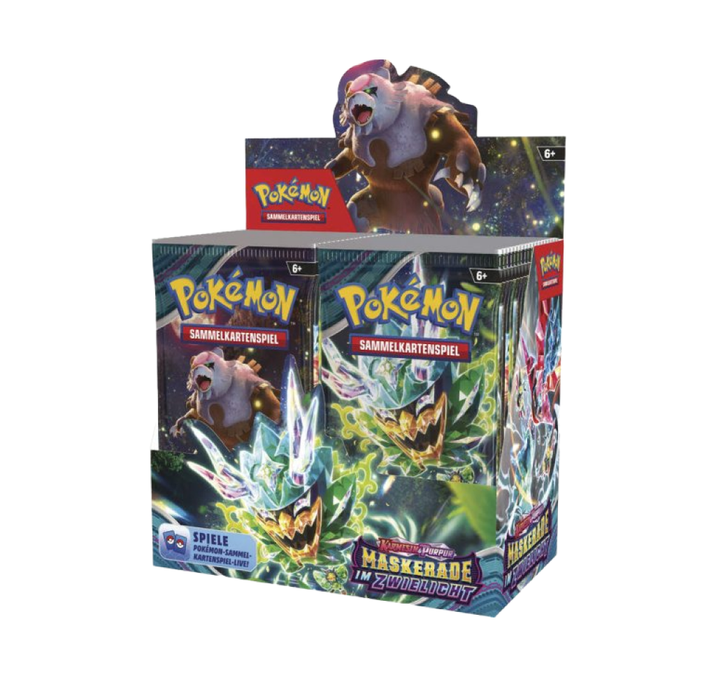 Pokémon Karmesin & Purpur Maskerade im Zwielicht Booster Display (36)DE (Deutsch)