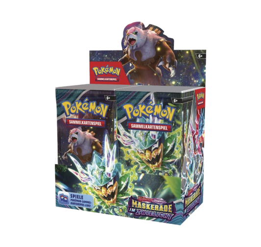Pokémon Karmesin & Purpur Maskerade im Zwielicht Booster Display (36)DE (Deutsch)