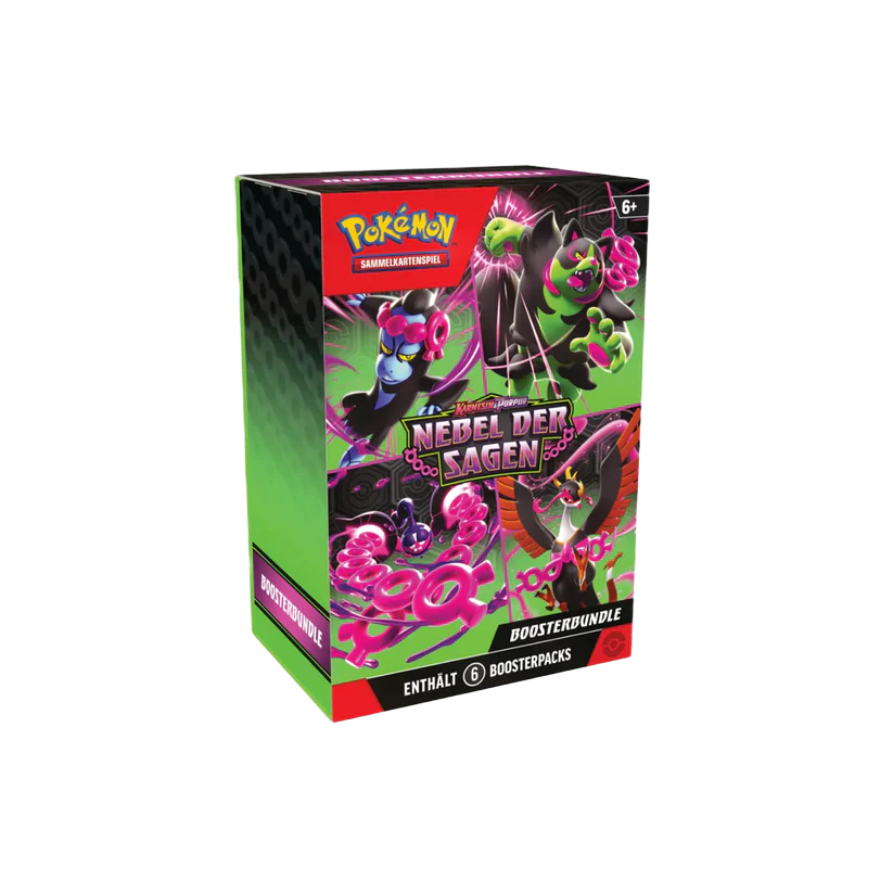 Pokémon Karmesin & Purpur Nebel der Sagen Booster Bundle DE (Deutsch) ab 06.09.2024